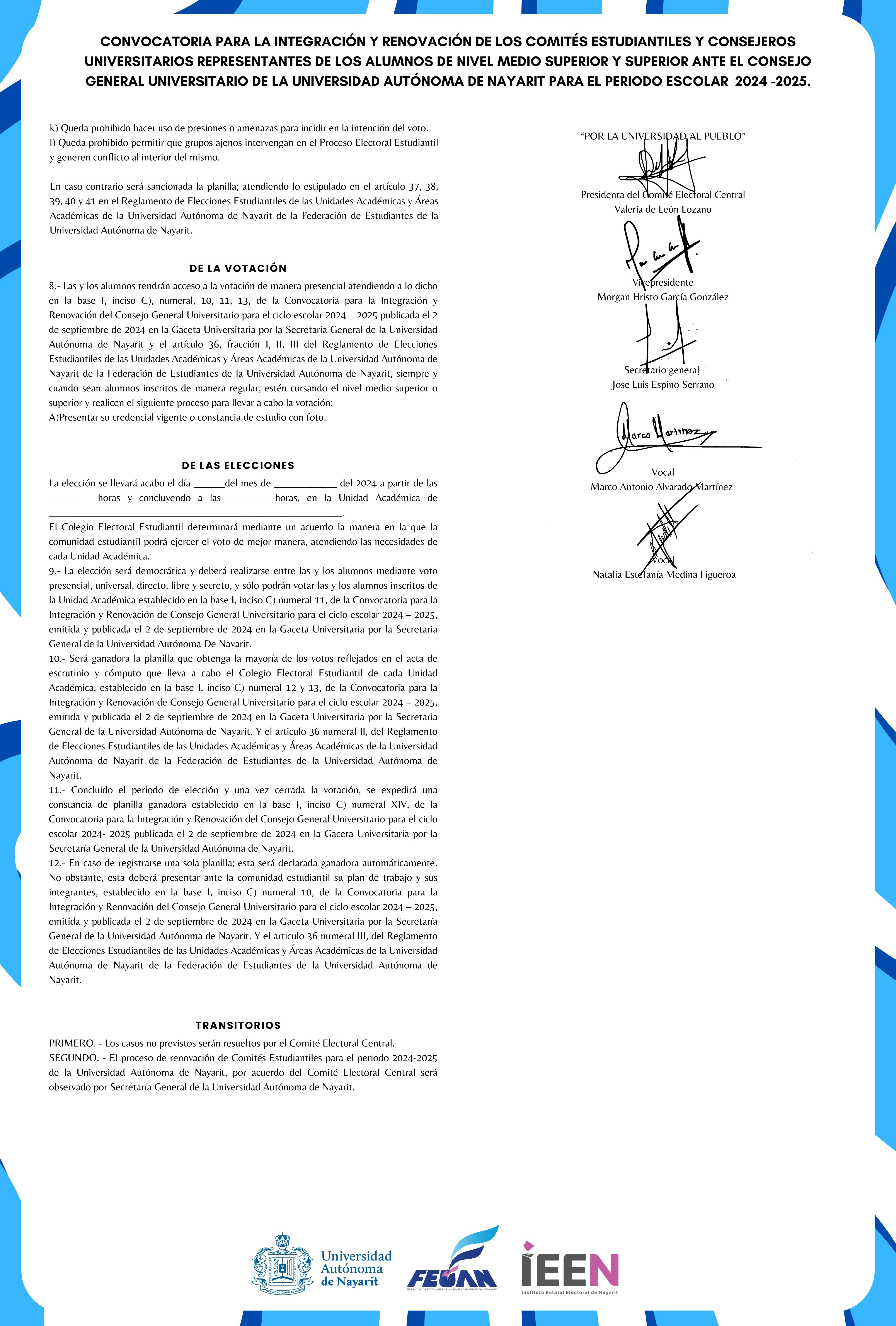 Convocatoria